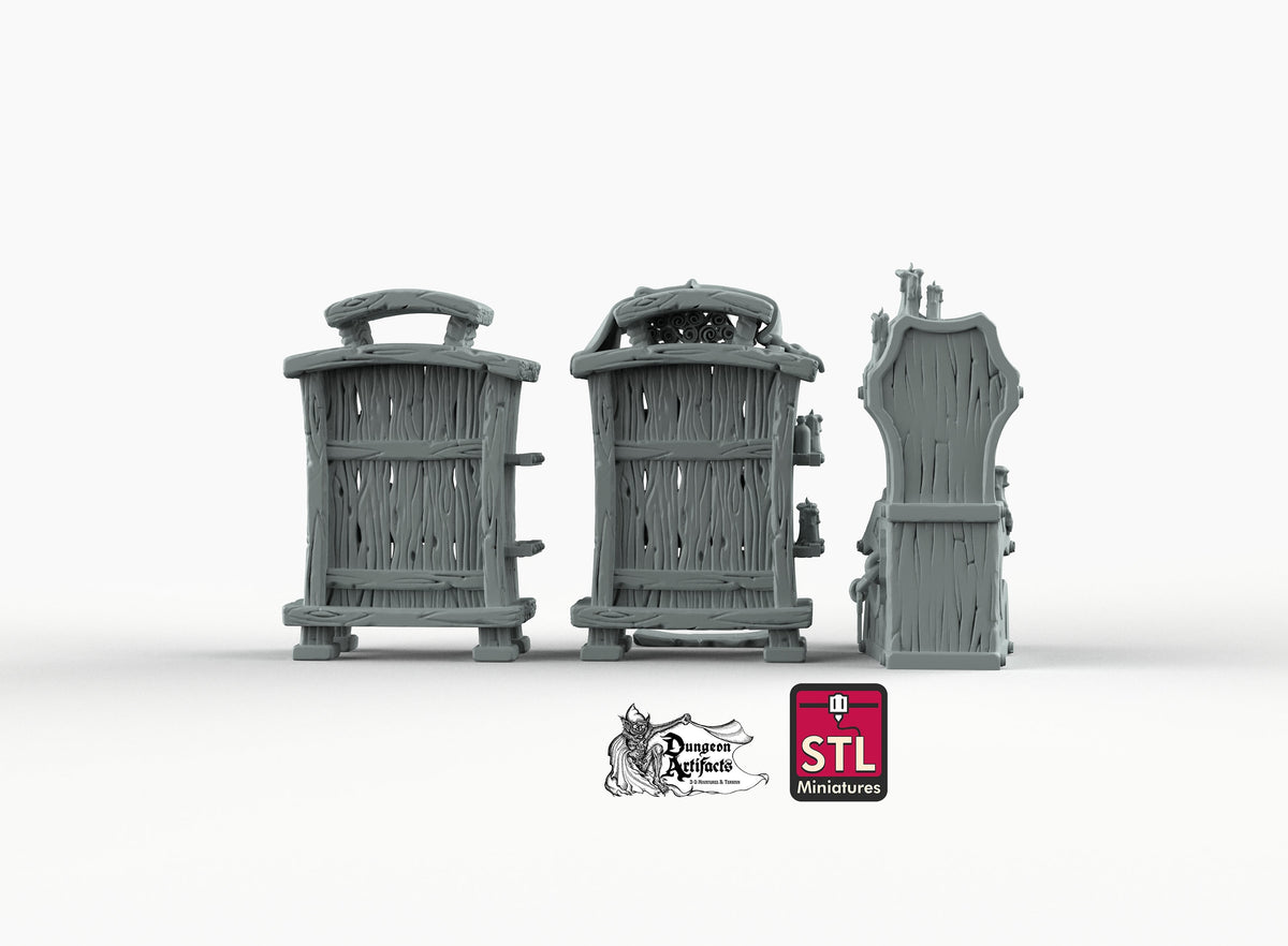 Library - STL Miniatures Wargaming D&D DnD – Dungeon Artifacts