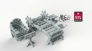 Torture Chamber - STL Miniatures Wargaming D&D DnD