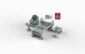 Torture Chamber - STL Miniatures Wargaming D&D DnD