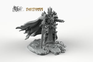 Calibos the Skeleton King - Clay Cyanide Miniatures Wargaming D&D DnD