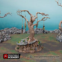 Load image into Gallery viewer, Hangman&#39;s Tree - Shadowfey Wilds 20mm 28mm 32mm 37mm Wargaming Terrain D&amp;D DnD