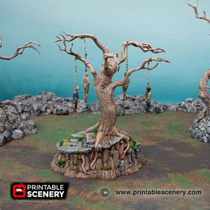 Hangman's Tree - Shadowfey Wilds 20mm 28mm 32mm 37mm Wargaming Terrain D&D DnD