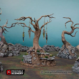 Hangman's Tree - Shadowfey Wilds 20mm 28mm 32mm 37mm Wargaming Terrain D&D DnD