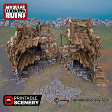 Load image into Gallery viewer, Mayor&#39;s Townhouse - Shadowfey Ruins 15mm 20mm 28mm 32mm 37mm Wargaming Terrain D&amp;D