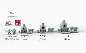 Bakery - STL Miniatures Wargaming D&D DnD