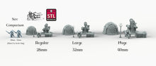 Load image into Gallery viewer, Farming Equipment - STL Miniatures Wargaming D&amp;D DnD