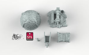 Farming Equipment - STL Miniatures Wargaming D&D DnD