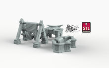 Load image into Gallery viewer, Leather Tannery - STL Miniatures Wargaming D&amp;D DnD
