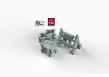 Load image into Gallery viewer, Leather Tannery - STL Miniatures Wargaming D&amp;D DnD