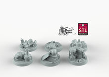 Load image into Gallery viewer, Objective Markers - STL Miniatures Wargaming D&amp;D DnD