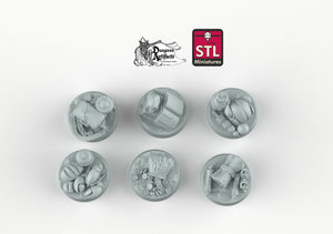 Objective Markers - STL Miniatures Wargaming D&D DnD
