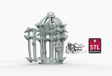 Load image into Gallery viewer, Round Jail Cages - STL Miniatures Wargaming D&amp;D DnD