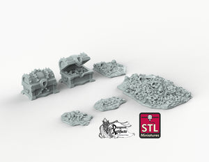 Treasure - STL Miniatures Wargaming D&D DnD