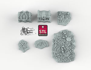 Treasure - STL Miniatures Wargaming D&D DnD