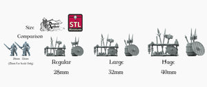 Weapon Racks - STL Miniatures Wargaming D&D DnD