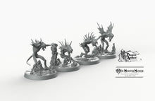 Load image into Gallery viewer, Nothic Grunts - Mini Monster Mayhem Wargaming Miniatures Games Undead D&amp;D DnD
