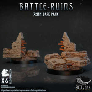Battle Ruins Base Pack - Suttungr Miniatures Monster D&D DnD