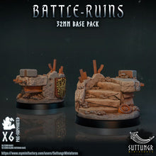 Load image into Gallery viewer, Battle Ruins Base Pack - Suttungr Miniatures Monster D&amp;D DnD