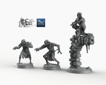 Load image into Gallery viewer, Vampire Strigoi Lessers - Suttungr Miniatures Monster D&amp;D DnD