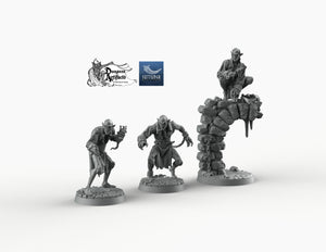 Vampire Strigoi Lessers - Suttungr Miniatures Monster D&D DnD