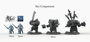 Troll Juggernaught Set - Suttungr Miniatures Monster D&D DnD