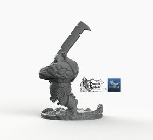 Troll Juggernaught 1 - Suttungr Miniatures Monster D&D DnD