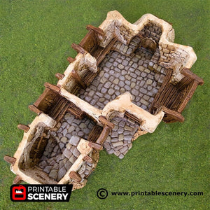 Hagglethorn Tavern - Hagglethorn Hollow Printable Scenery 15mm 20mm 28mm 32mm 37mm Terrain D&D