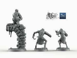 Vampire Strigoi Lessers - Suttungr Miniatures Monster D&D DnD