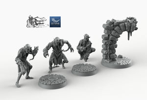 Vampire Strigoi Lessers - Suttungr Miniatures Monster D&D DnD