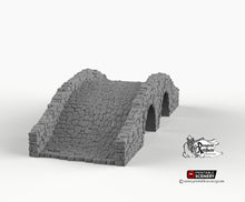 Load image into Gallery viewer, Hagglethorn Bridge - Hagglethorn Hollow Printable Scenery 15mm 20mm 28mm 32mm 37mm Terrain D&amp;D DnD