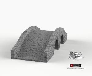 Hagglethorn Bridge - Hagglethorn Hollow Printable Scenery 15mm 20mm 28mm 32mm 37mm Terrain D&D DnD