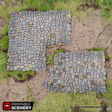 Load image into Gallery viewer, Pathways - Hagglethorn Hollow Printable Scenery 15mm 20mm 28mm 32mm 37mm Terrain D&amp;D DnD