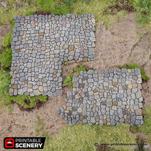 Load image into Gallery viewer, Pathways - Hagglethorn Hollow Printable Scenery 15mm 20mm 28mm 32mm 37mm Terrain D&amp;D DnD