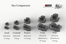 Load image into Gallery viewer, Sunken Ruins - Hagglethorn Hollow Printable Scenery Ancient Ruins 15mm 20mm 28mm 32mm 37mm Terrain D&amp;D DnD