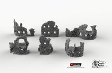 Load image into Gallery viewer, Hagglethorn Ancient Ruins - Hagglethorn Hollow Printable Scenery 15mm 20mm 28mm 32mm 37mm Terrain D&amp;D DnD