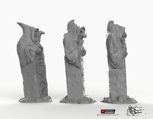 The Waymarkers - Hagglethorn Hollow Printable Scenery Ancient Ruins 15mm 20mm 28mm 32mm 37mm Terrain D&D DnD