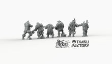 Load image into Gallery viewer, Bombardiers - Northern Ogres - Txarli Factory Monster D&amp;D DnD