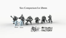 Load image into Gallery viewer, Bombardiers - Northern Ogres - Txarli Factory Monster D&amp;D DnD