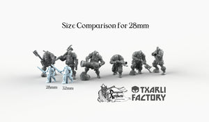 Bombardiers - Northern Ogres - Txarli Factory Monster D&D DnD