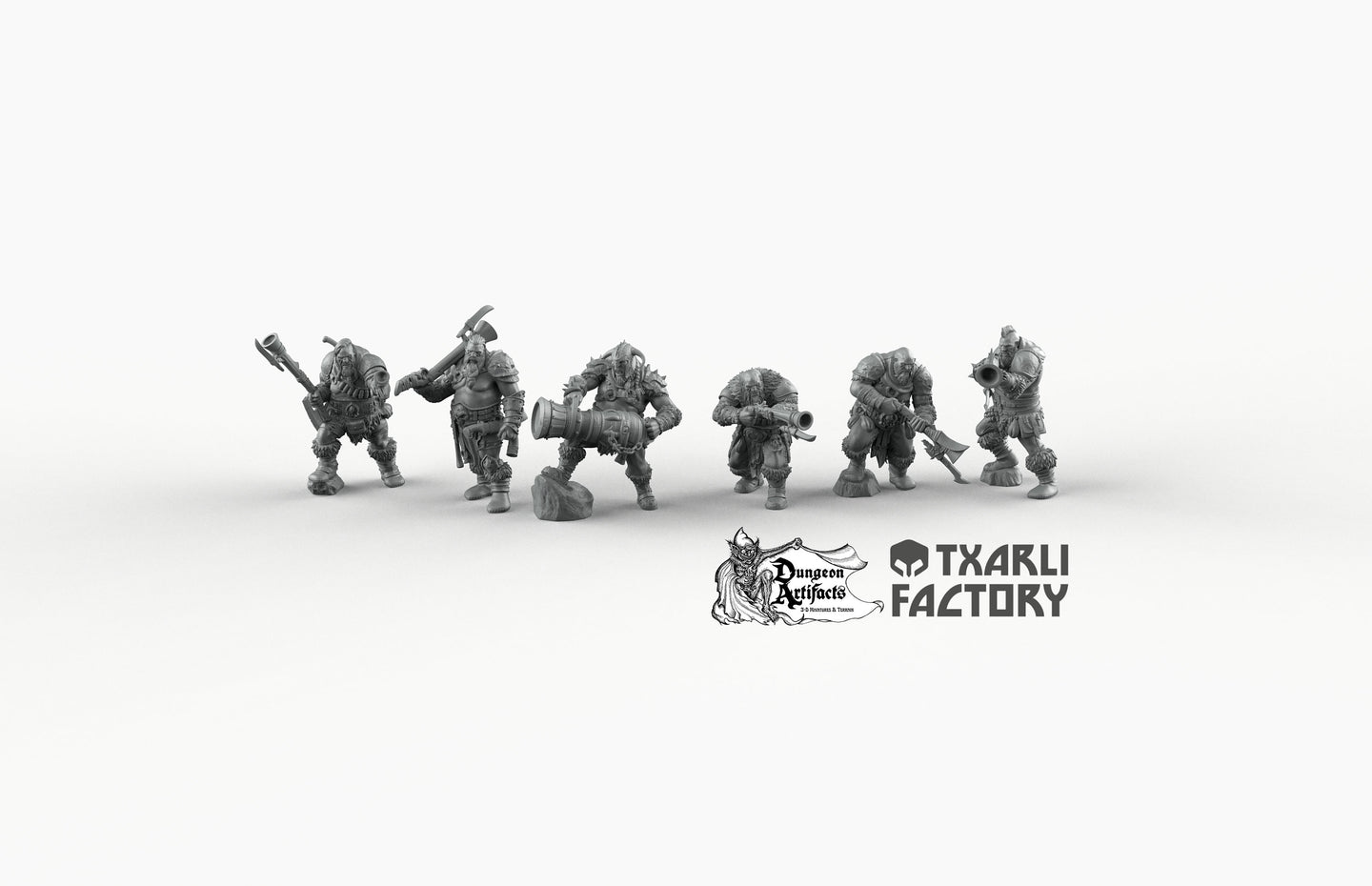 Bombardiers - Northern Ogres - Txarli Factory Monster D&D DnD