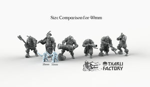 Bombardiers - Northern Ogres - Txarli Factory Monster D&D DnD
