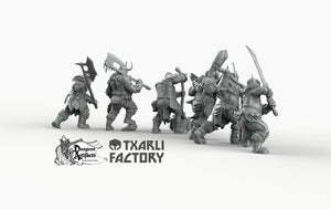 Ogre Thugs - Northern Ogres - Txarli Factory Monster D&D DnD