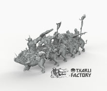Load image into Gallery viewer, Tusker Ogre Cavalry - Northern Ogres - Txarli Factory Monster D&amp;D DnD