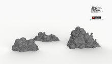 Load image into Gallery viewer, Skull Piles - 15mm 20mm 28mm 32mm 37mm Printable Scenery Shadowfey Wargaming Terrain D&amp;D DnD bones