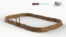 Load image into Gallery viewer, The Garden Fences - Hagglethorn Hollow Printable Scenery 15mm 20mm 28mm 32mm 37mm Terrain D&amp;D DnD