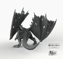 Load image into Gallery viewer, Black Dragon - Mini Monster Mayhem Wargaming Miniatures Games D&amp;D DnD