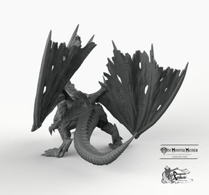 Black Dragon - Mini Monster Mayhem Wargaming Miniatures Games D&D DnD