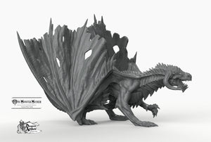 Black Dragon - Mini Monster Mayhem Wargaming Miniatures Games D&D DnD