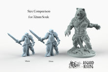 Load image into Gallery viewer, Shapeshifter Berserkir WereBear - Asgard Rising Monster D&amp;D DnD