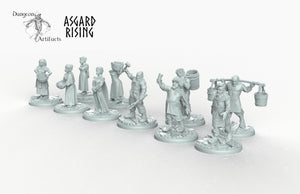 Rural Villagers - Asgard Rising Monster D&D DnD